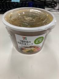 7種野菜の和風生姜スープ