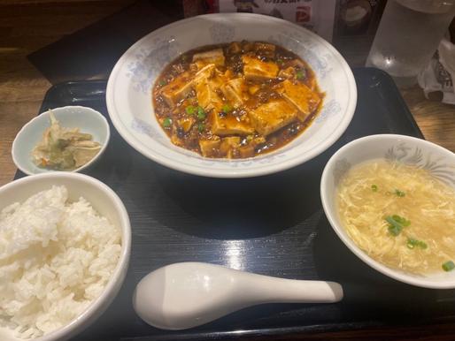 麻婆豆腐定食