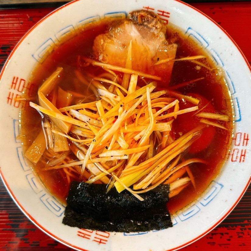 からしねぎらーめん