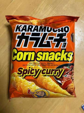 カラムーチョ Corn  snacks spicycurry