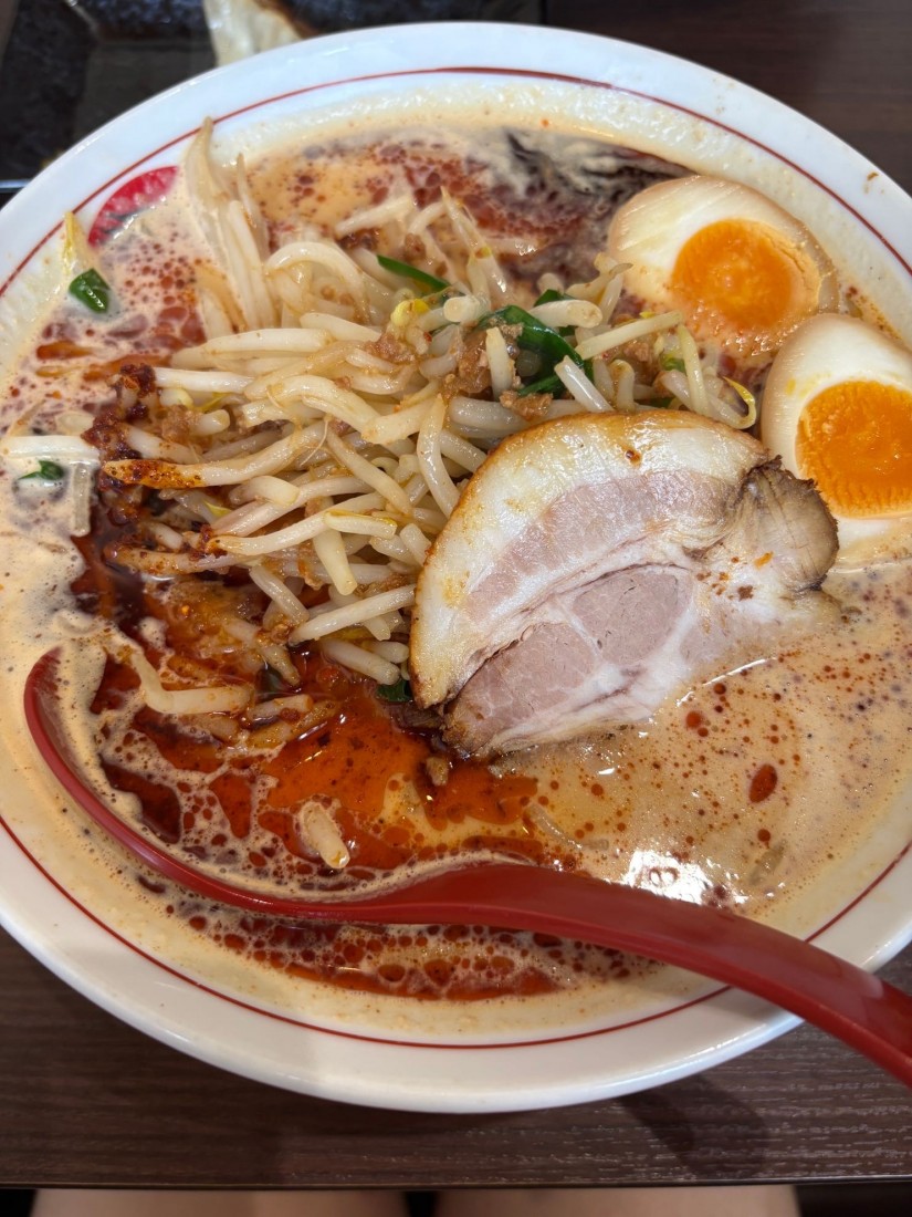 ぼうぼうラーメン赤 5辛