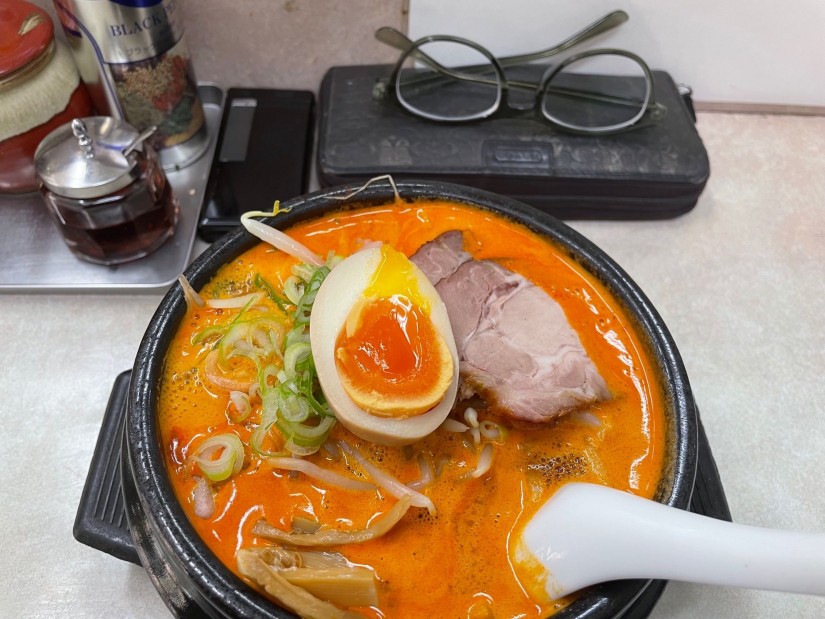 ジャン辛（一口ご飯付）大盛り出来ません 辛さ増し