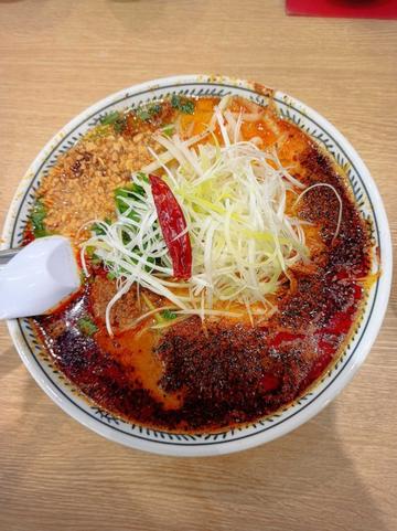 しびれる辛さの麻辣担々麺 ５辛 