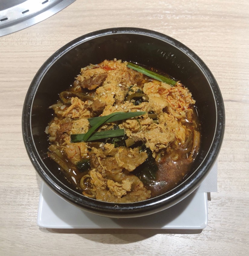 ユッケジャンクッパ