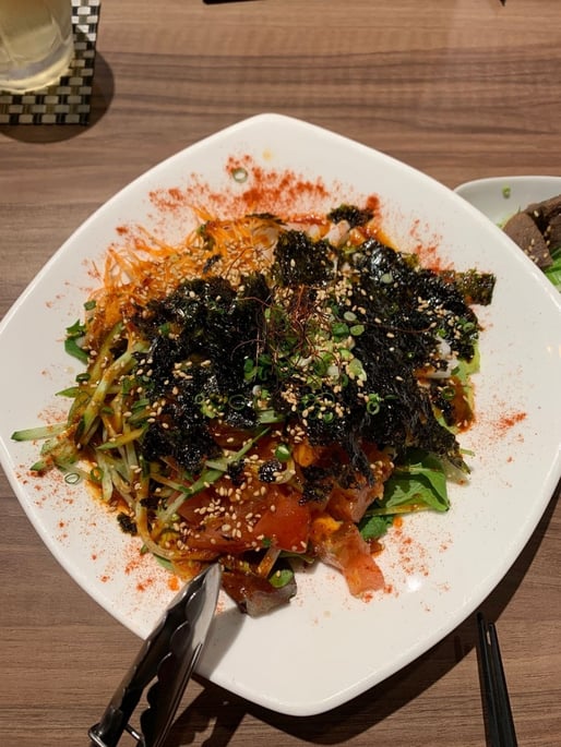 韓国のりと大根のパリパリサラダ 1辛