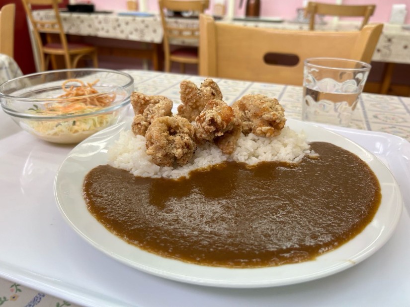 唐揚げカレー
