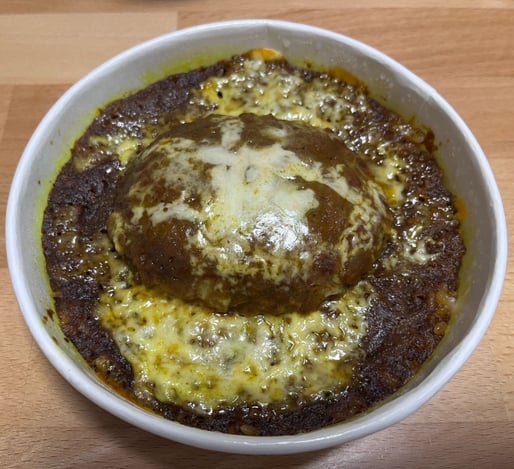 チーズハンバーグカレードリア