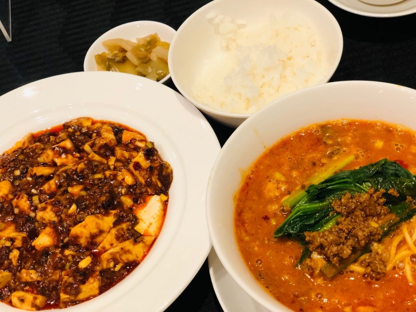 麻婆豆腐と坦々麺 無し