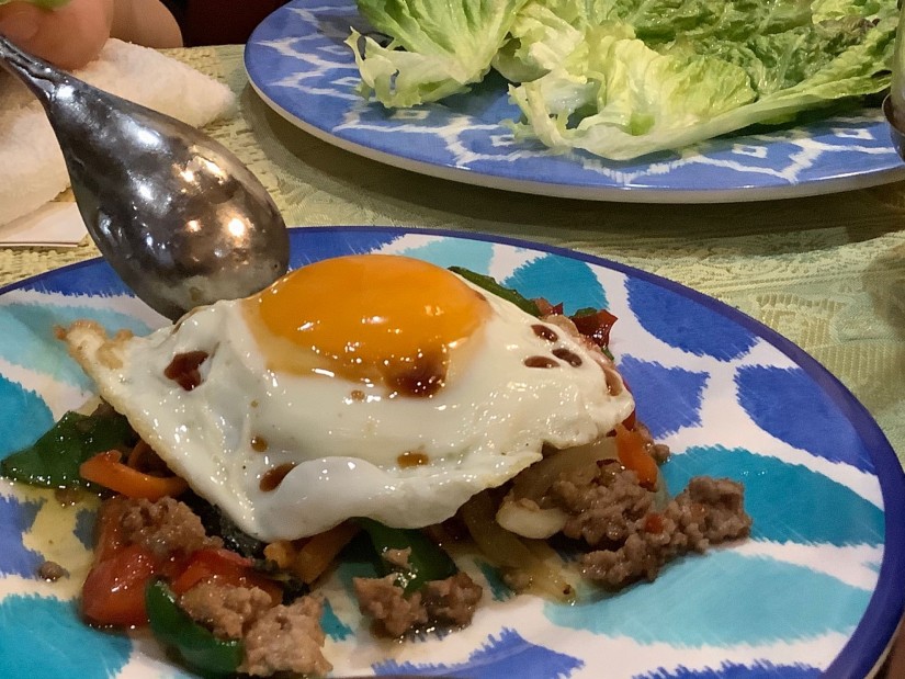 ガパオレタス 辛め