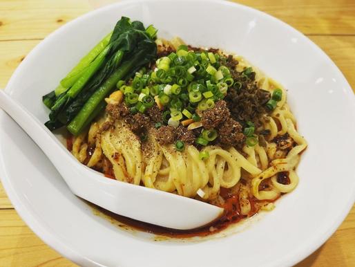汁なし担々麺（醤油） 辛さ普通＋痺れ多め