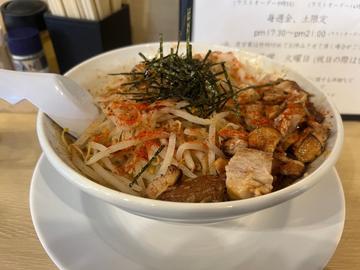辛まぜそば 3歩
