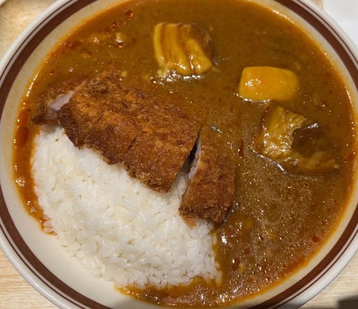 カツカレー 辛口