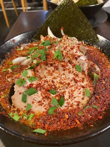 からいしびれる味噌らーめん辛さ8痺れ2