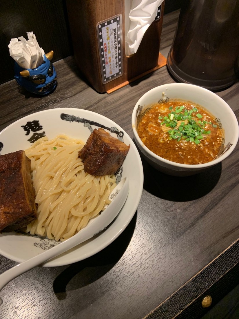 カラシビみそつけ麺 肉マシ 無し無し