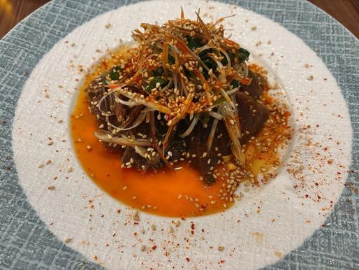 激辛コース：鰹のたたき