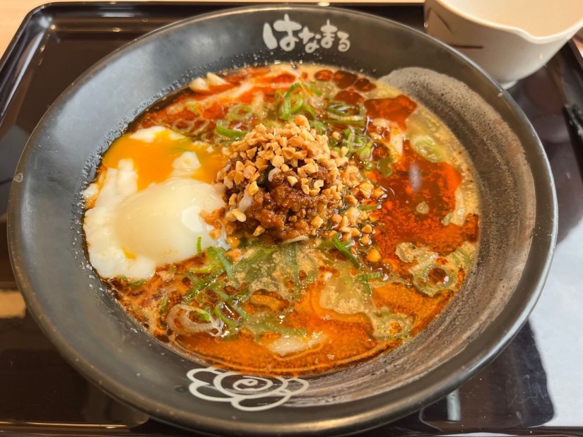 温玉ごま担々 辣油増し