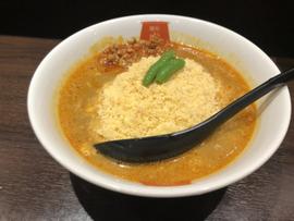 チーズカレー担々麺