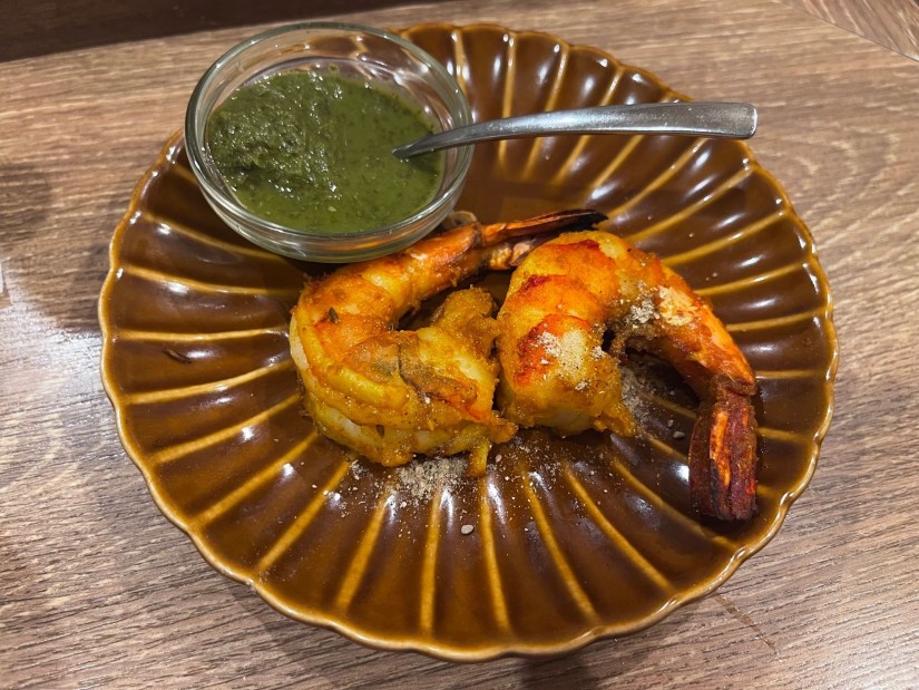 海老の香草焼き