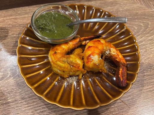 海老の香草焼き