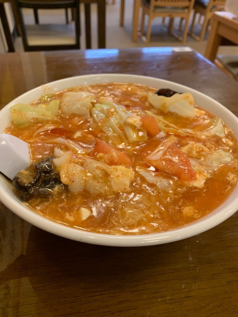 蕃茄酸湯麺 2辛