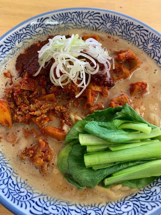 鶏白湯タンタン麺 激辛