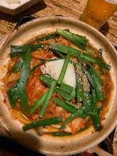 豚ニラキムチ豆腐 辛め