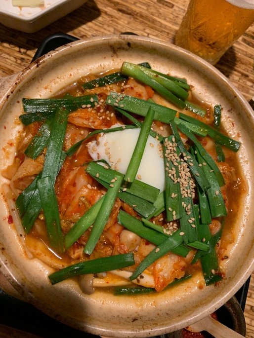 豚ニラキムチ豆腐 辛め
