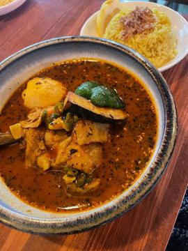 トマトガーリックスープカレー 神滅級