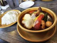 チキンベジタブルカレーチーズトッピング 師走