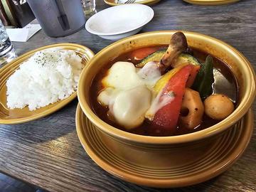 チキンベジタブルカレーチーズトッピング 師走