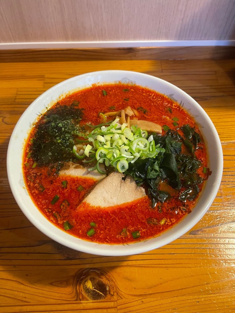 みそラーメン超辛 小辛、中辛、大辛、超辛