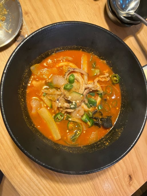 海鮮コチュ（激辛）ちゃんぽん（並） 激辛