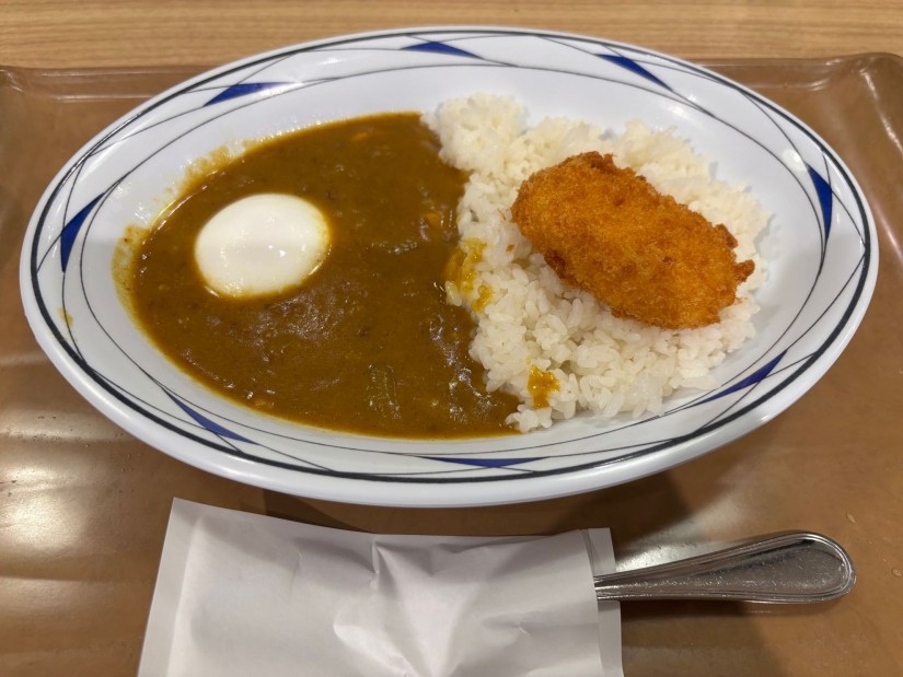 朝カレーB(コロッケ&やわらかたまご) 辛口