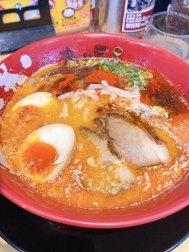 煮卵赤辛牛じゃんラーメン 大辛