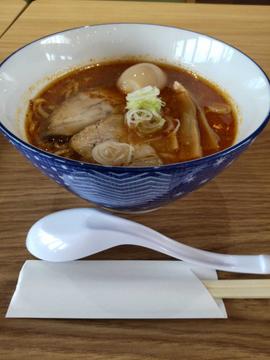 辛味噌ラーメン味玉トッピング