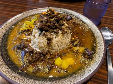 合挽きキーマ 3種あいがけ