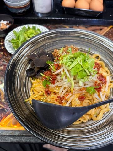 汁なし麻辣刀削麺 激辛