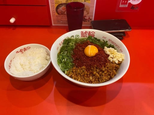 旨辛赤まぜそば ５辛