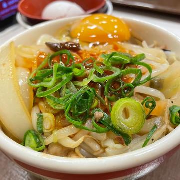 麻辣もやし牛丼