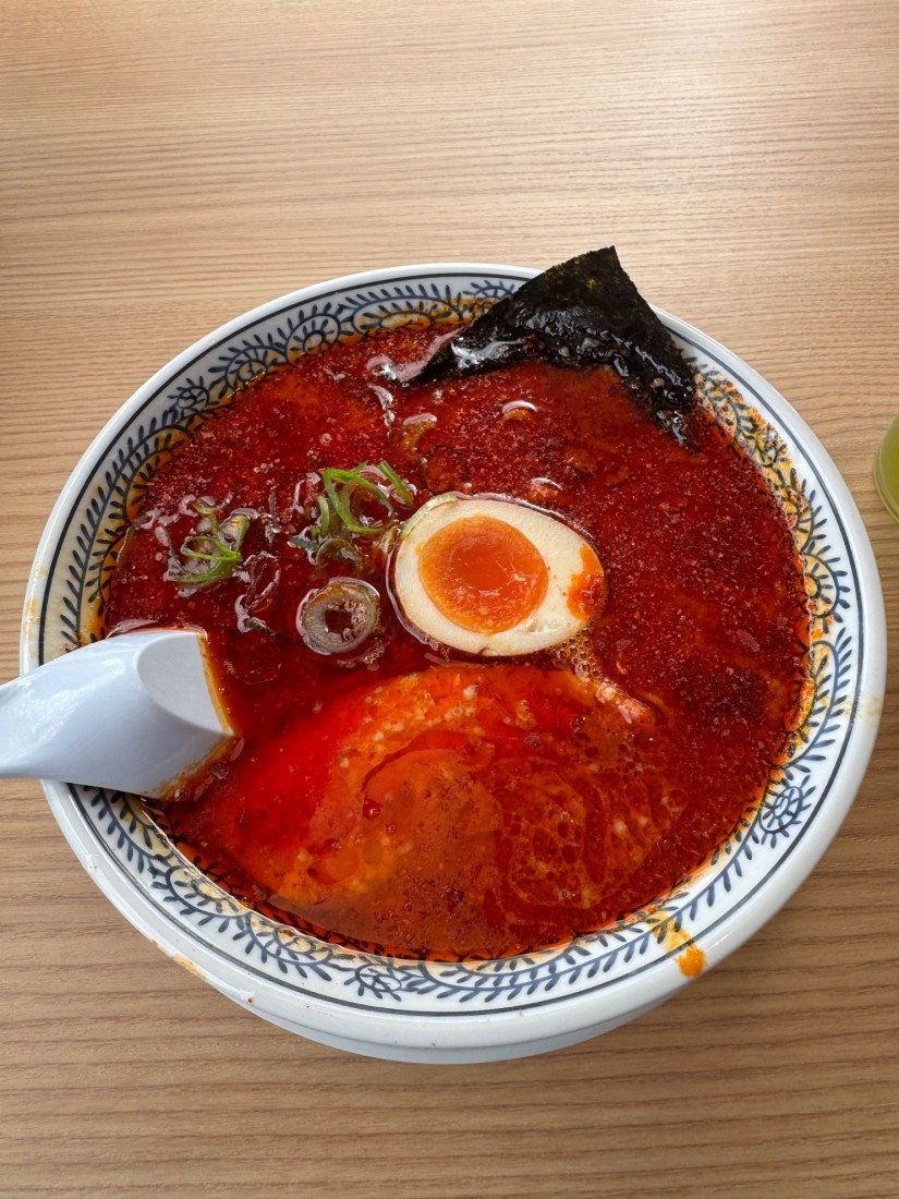 醤油とんこつ赤 3辛