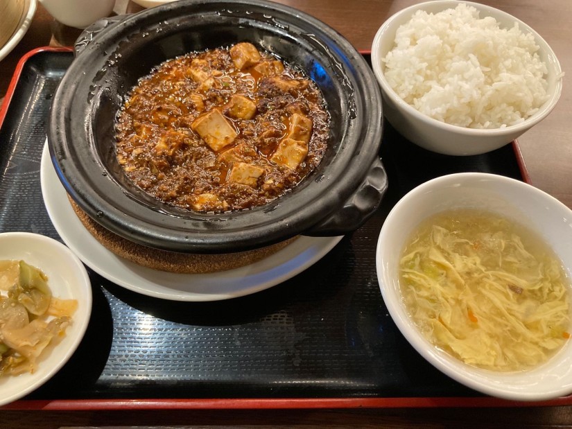 麻婆豆腐定食