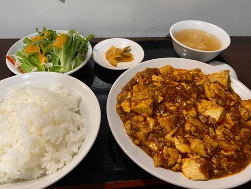麻婆豆腐セット 辛め