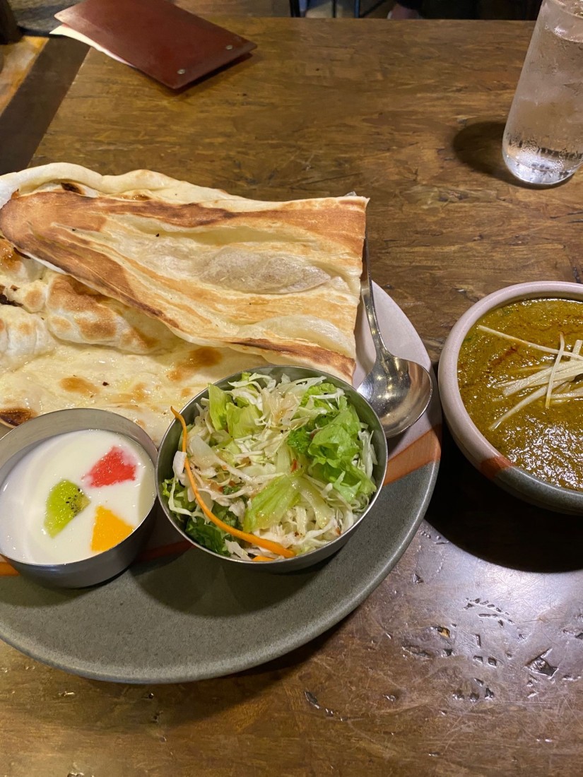 ほうれん草チーズカレー 激辛