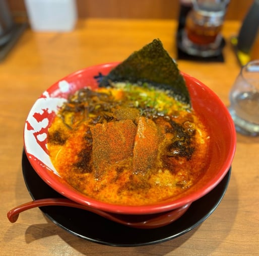 赤辛牛じゃんラーメン 3激