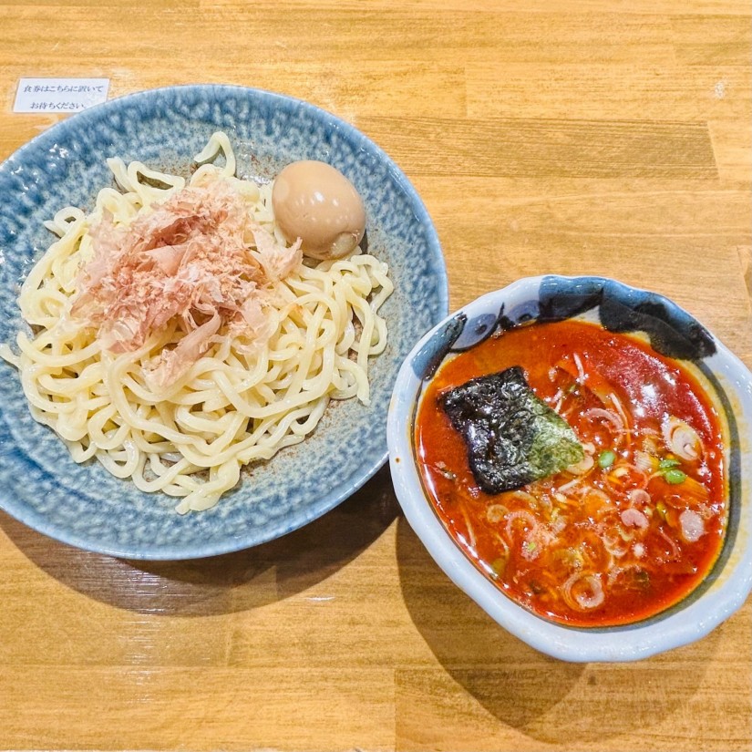 辛いつけ麺 1.22KM - つけ麺専門 清麺常藤:東京都 | 辛メーター