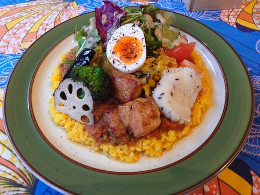 キーマココナッツカレー×コブスパカレー