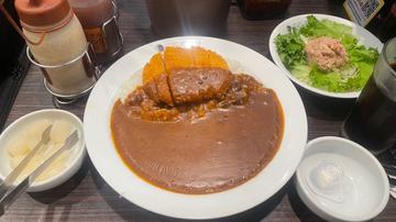 メンチカツカレー 10辛
