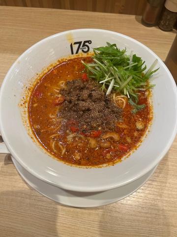 汁あり担担麺(辛さ5、シビれ2)