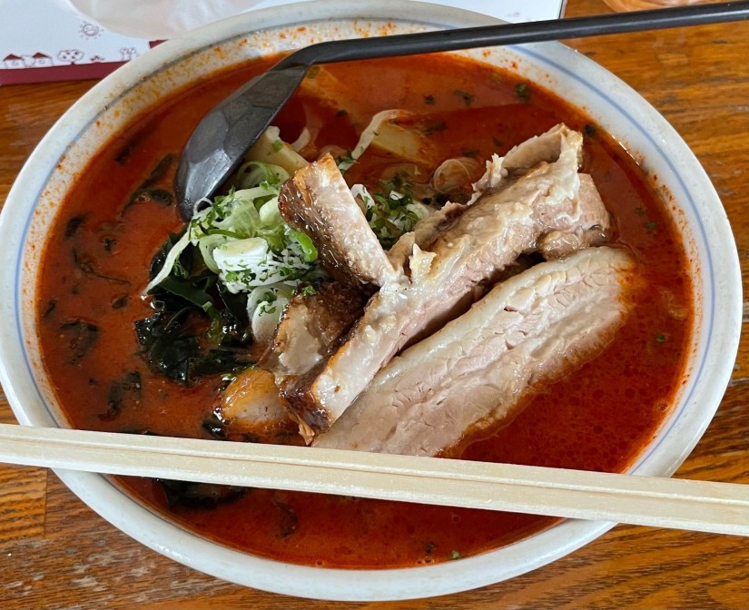 みそらーめん 超辛追い辛なし