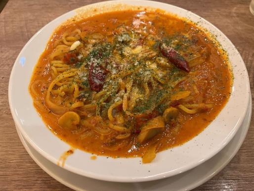 暗殺者のパスタ 3辛